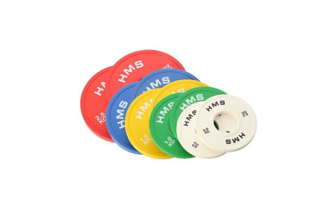 OBCIĄŻENIA GUMOWANE OLIMPIJSKIE CBRS 10SZT 15KG /HMS