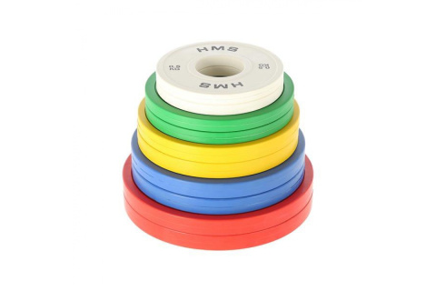 OBCIĄŻENIA GUMOWANE OLIMPIJSKIE CBRS 10SZT 15KG /HMS