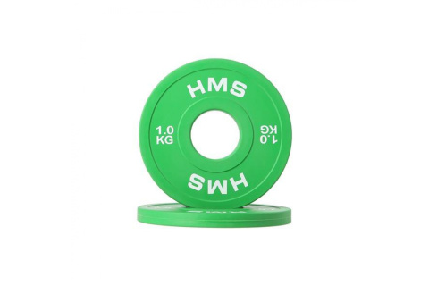 OBCIĄŻENIA GUMOWANE OLIMPIJSKIE CBRS 10SZT 15KG /HMS