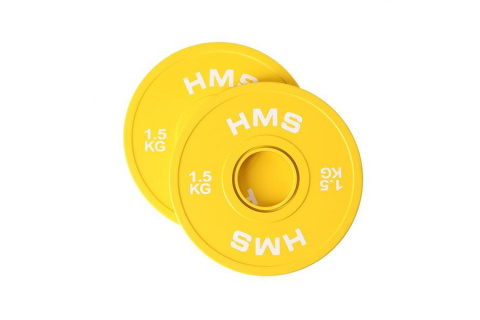 OBCIĄŻENIA GUMOWANE OLIMPIJSKIE CBRS15 2X1,5KG /HMS OBCIĄŻENIA GUMOWANE OLIMPIJSKIE CBRS15 2X1,5KG /HMS