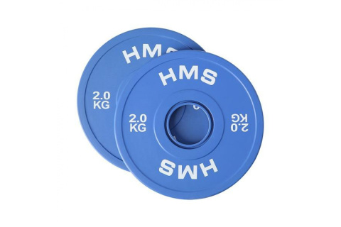 OBCIĄŻENIA GUMOWANE OLIMPIJSKIE CBRS20 2X2KG /HMS OBCIĄŻENIA GUMOWANE OLIMPIJSKIE CBRS20 2X2KG /HMS