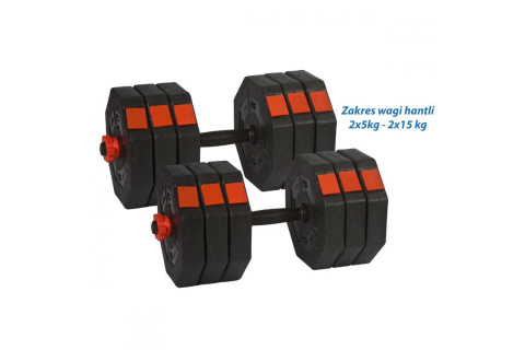 HANTLE REGULOWANE SZTANGA S1030487 30KG /EB FIT