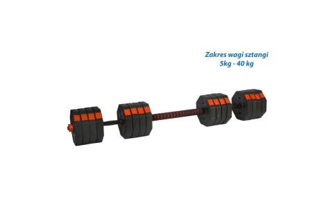 HANTLE REGULOWANE SZTANGA S1030494 40KG /EB FIT HANTLE REGULOWANE SZTANGA S1030494 40KG /EB FIT