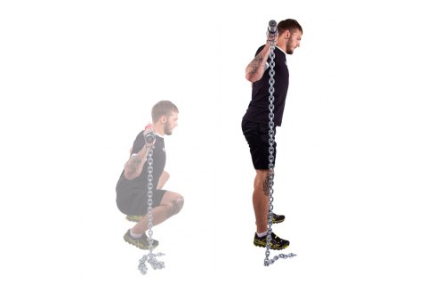 ŁAŃCUCHY NA GRYF CHAINBOS 2X25KG /INSPORTLINE