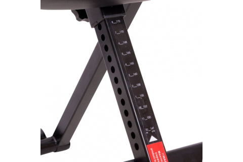 ŁAWECZKA DO ĆWICZEŃ GRAWITACYJNA INVERSO HEATY /INSPORTLINE