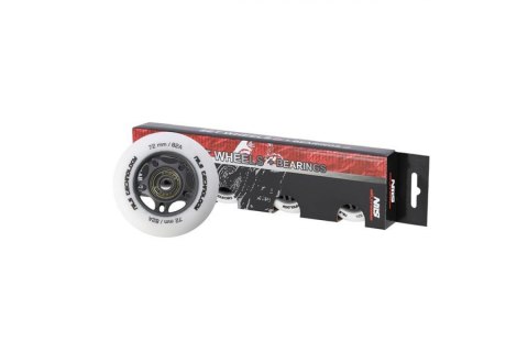 KÓŁKA DO ŁYŻWOROLEK PU 72X24 4SZT /NILS