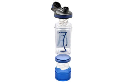 BIDON SPORTOWY SHAKER BL 500ML /METEOR