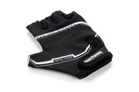 RĘKAWICZKI ROWEROWE BLK ROZM. XS /METEOR