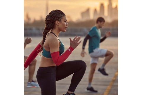 RĘKAWY KOMPRESYJNE RASL-11016RD ROZM. XL /REEBOK