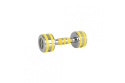 HANTLE ZE STOJAKIEM YELLSTEEL 84KG /INSPORTLINE