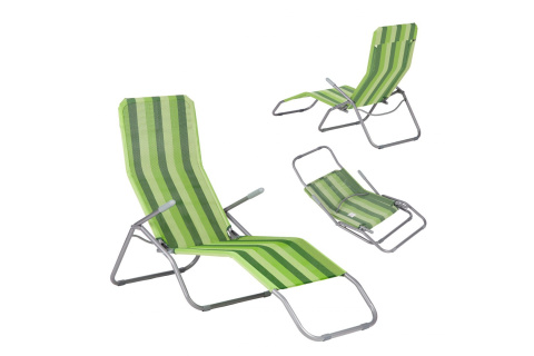 FOTEL LEŻAK OGRODOWY PLAŻOWY NC3017-GN /NILS FOTEL LEŻAK OGRODOWY PLAŻOWY NC3017-GN /NILS