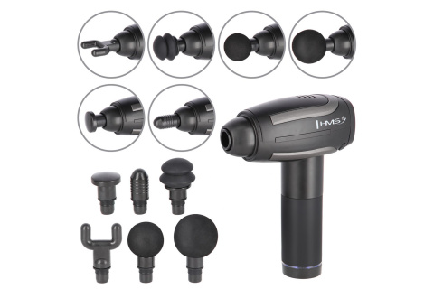 PISTOLET DO MASAŻU PDM3125H-BLK /HMS PISTOLET DO MASAŻU PDM3125H-BLK /HMS