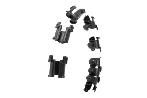 HULA HOP Z WYPUSTKAMI I OBCIĄŻNIKIEM HHW01-BLK 45CM /HMS