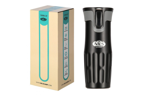 KUBEK TERMICZNY NCC06-BLK 420ML /NILS KUBEK TERMICZNY NCC06-BLK 420ML /NILS