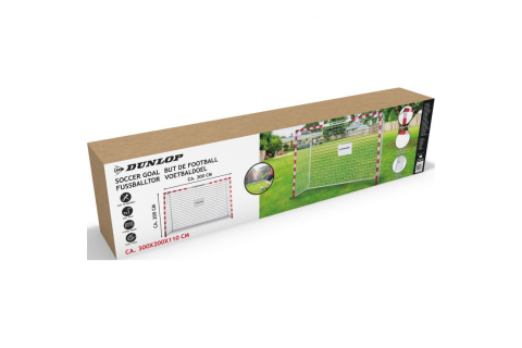 BRAMKA DO PIŁKI NOŻNEJ ALLROUND 300X200X110CM /DUNLOP