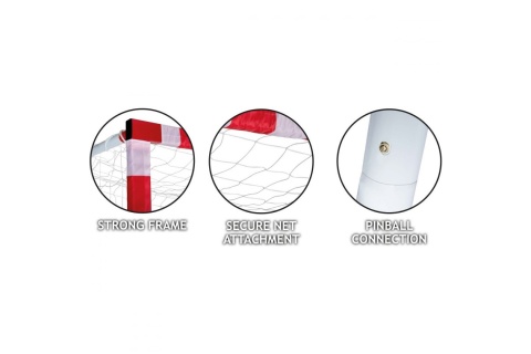 BRAMKA DO PIŁKI NOŻNEJ ALLROUND 300X200X110CM /DUNLOP