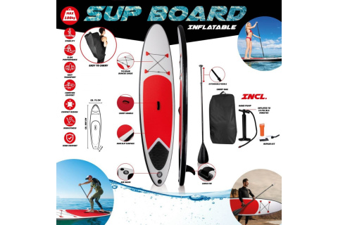 DESKA DO PŁYWANIA SUP 305X71X10CM 100KG /DUNLOP