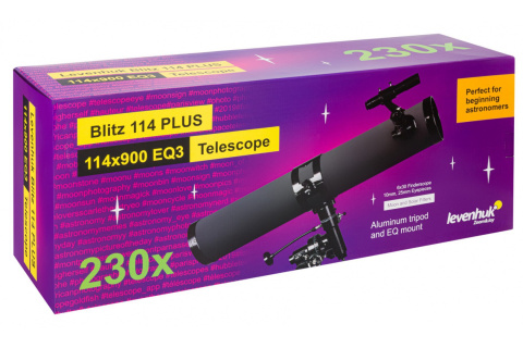 TELESKOP BLITZ 114 PLUS /LEVENHUK