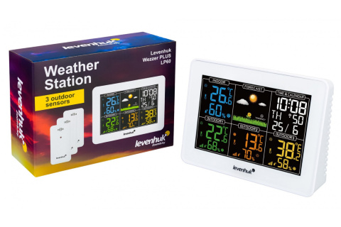 STACJA METEOROLOGICZNA WEZZER PLUS LP60 /LEVENHUK