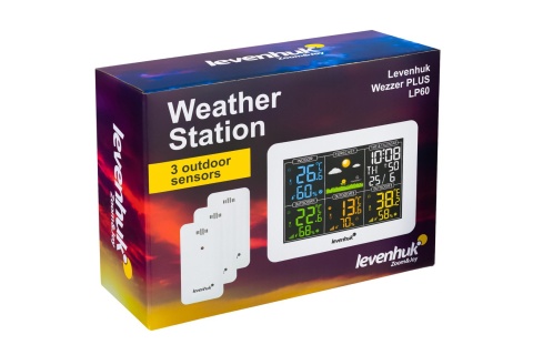 STACJA METEOROLOGICZNA WEZZER PLUS LP60 /LEVENHUK