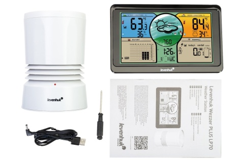 STACJA METEOROLOGICZNA WEZZER PLUS LP70 /LEVENHUK