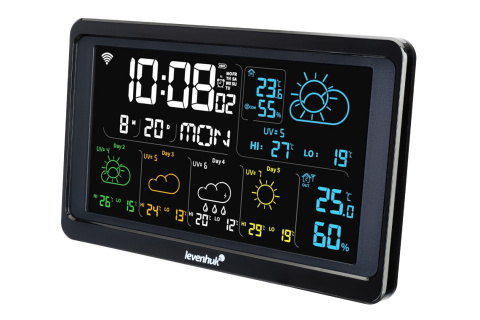 STACJA METEOROLOGICZNA WEZZER PLUS LP80 /LEVENHUK STACJA METEOROLOGICZNA WEZZER PLUS LP80 /LEVENHUK
