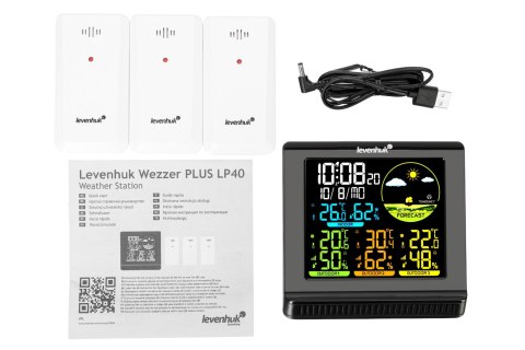 STACJA METEOROLOGICZNA WEZZER PLUS LP40 /LEVENHUK STACJA METEOROLOGICZNA WEZZER PLUS LP40 /LEVENHUK