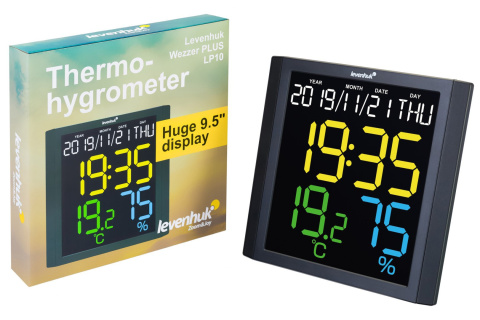 TERMOHIGROMETR WEZZER PLUS LP10 /LEVENHUK TERMOHIGROMETR WEZZER PLUS LP10 /LEVENHUK