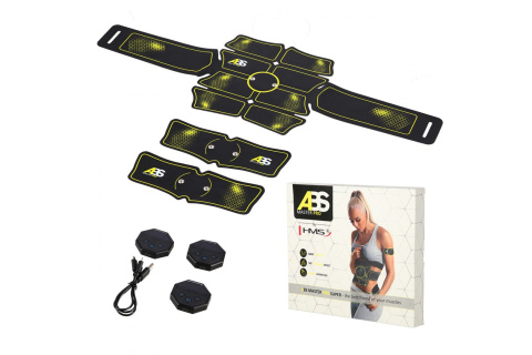 ELEKTROSTYMULATOR MASAŻER MIĘŚNI BRZUCHA ABS MASTER PRO SUPER /HMS ELEKTROSTYMULATOR MASAŻER MIĘŚNI BRZUCHA ABS MASTER PRO SUPER /HMS