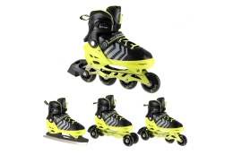 ŁYŻWOROLKI REGULOWANE 4W1 NH18192 ROZM. L (39-43) /NILS