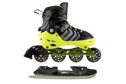 ŁYŻWOROLKI REGULOWANE 4W1 NH18192 ROZM. S (29-33) /NILS