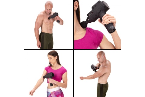 PISTOLET DO MASAŻU PDM4482G BLK /HMS PISTOLET DO MASAŻU PDM4482G BLK /HMS