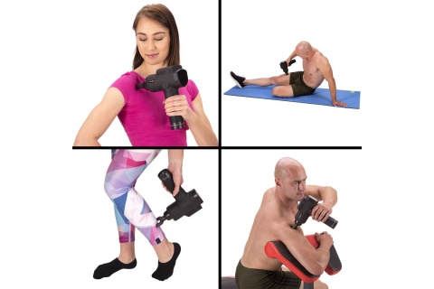 PISTOLET DO MASAŻU PDM4482G BLK /HMS PISTOLET DO MASAŻU PDM4482G BLK /HMS