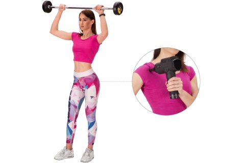 PISTOLET DO MASAŻU PDM4482G BLK /HMS PISTOLET DO MASAŻU PDM4482G BLK /HMS