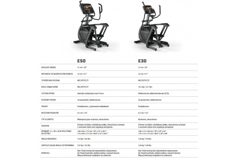 ORBITREK TRENAŻER ELIPTYCZNY E30 XR /MATRIX ORBITREK TRENAŻER ELIPTYCZNY E30 XR /MATRIX