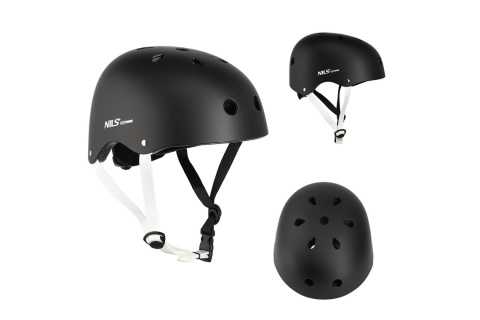 KASK ROWEROWY MTW001-BLK ROZM. S 52-56CM /NILS KASK ROWEROWY MTW001-BLK ROZM. S 52-56CM /NILS