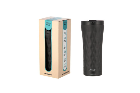 KUBEK TERMICZNY NCB44 BLK 500ML /NILS KUBEK TERMICZNY NCB44 BLK 500ML /NILS