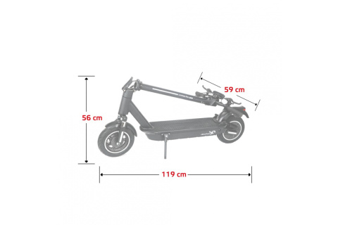 HULAJNOGA ELEKTRYCZNA LAMBRETO MAX II 10" / W-TEC HULAJNOGA ELEKTRYCZNA LAMBRETO MAX II 10" / W-TEC