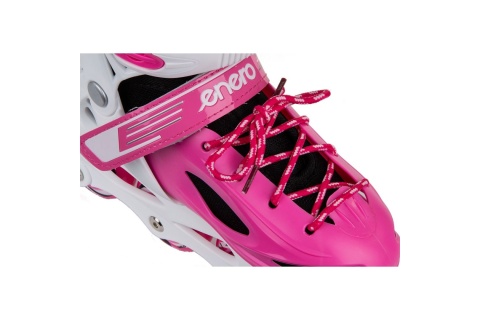 ŁYŻWOROLKI 4W1 30-33 RÓŻOWE /ENERO