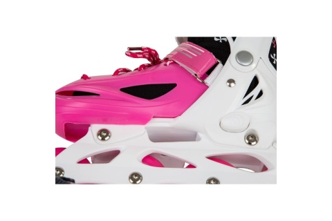 ŁYŻWOROLKI 4W1 30-33 RÓŻOWE /ENERO