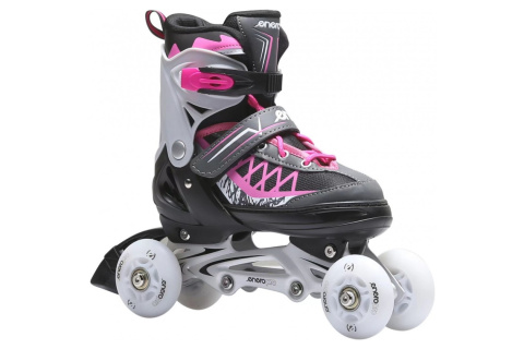 ŁYŻWOROLKI 4W1 LED 30-33 /ENERO PRO