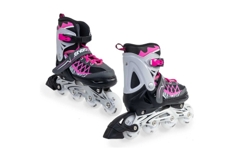 ŁYŻWOROLKI 4W1 LED 30-33 /ENERO PRO