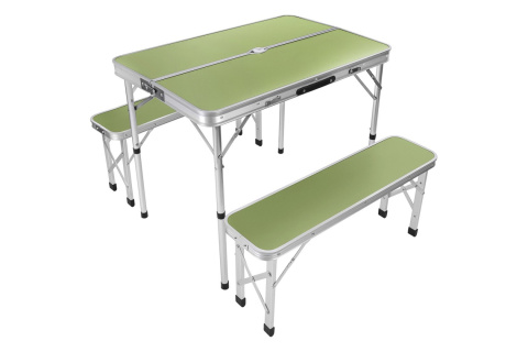 ZESTAW OGRODOWY STOLIK I ŁAWKI /ENERO CAMP