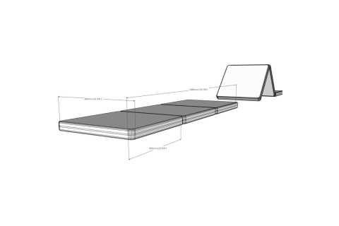 MATERAC DO ĆWICZEŃ 180CM /BENCHK MATERAC DO ĆWICZEŃ 180CM /BENCHK