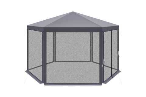 DOMEK OGRODOWY SZEŚCIOKĄTNY 2X2X2X2.5M /SASKA GARDEN DOMEK OGRODOWY SZEŚCIOKĄTNY 2X2X2X2.5M /SASKA GARDEN