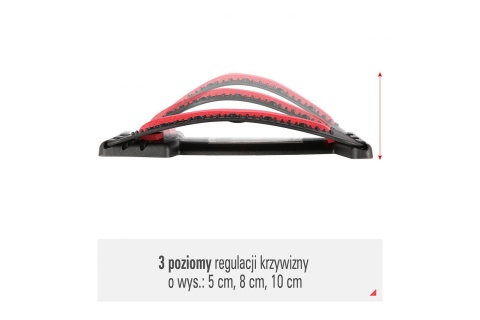 PRZYRZĄD DO ROZCIĄGANIA PLECÓW Z MAGNESAMI PRP02-R /HMS