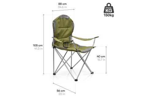 KRZESŁO OGRODOWE SEDIA KHAKI /METEOR KRZESŁO OGRODOWE SEDIA KHAKI /METEOR