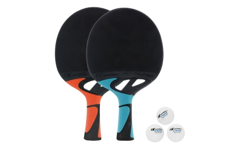 ZESTAW PALETKI + PIŁECZKI DO PING PONGA TACTEO DUO /CORNILLEAU