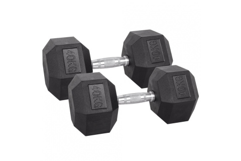 ZESTAW HANTLI HEX 2X 3-40 KG /INSPORTLINE ZESTAW HANTLI HEX 2X 3-40 KG /INSPORTLINE