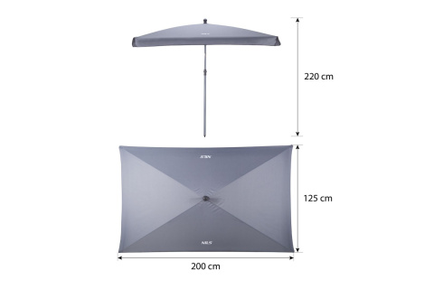 PARASOL OGRODOWY 200 CM NC7826 /NILS PARASOL OGRODOWY 200 CM NC7826 /NILS